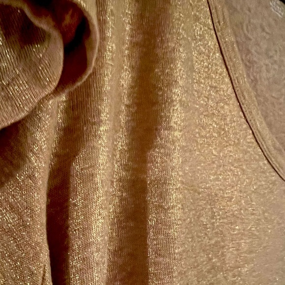 Gold Shimmer, Lane Bryant Blouse. - Picture 4 of 7
